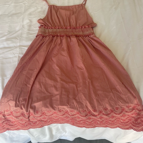 BCBG. Size 6. Red/white striped dress. - Picture 5 of 12
